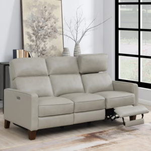 Jackston Leather Power Reclining Sofa with Power Headrest