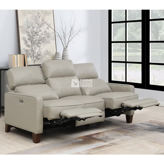 Jackston Leather Power Reclining Sofa with Power Headrest - Image 3
