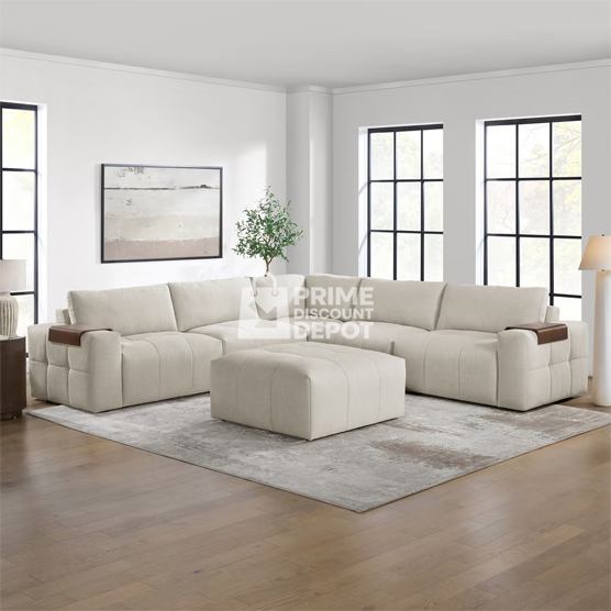 Paige 6-Piece Modular Fabric Sectional