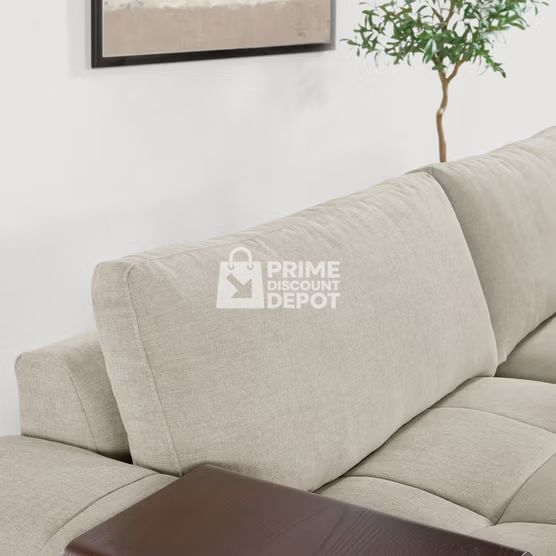Paige 6-Piece Modular Fabric Sectional - Image 6