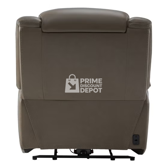 Mason Leather Power Recliner with Power Headrest - Image 5