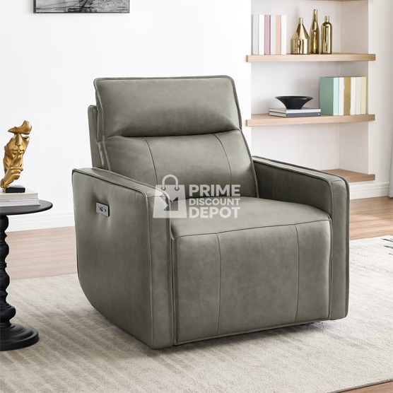 Keira Leather Zero Gravity Recliner - Image 2