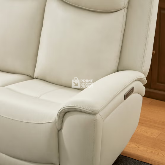 Sanders Leather Power Reclining Sofa with Power Headrests - Image 3
