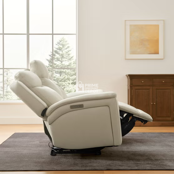 Sanders Leather Power Reclining Sofa with Power Headrests - Image 5