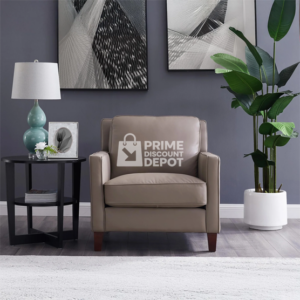West Park Top-Grain Leather Chair