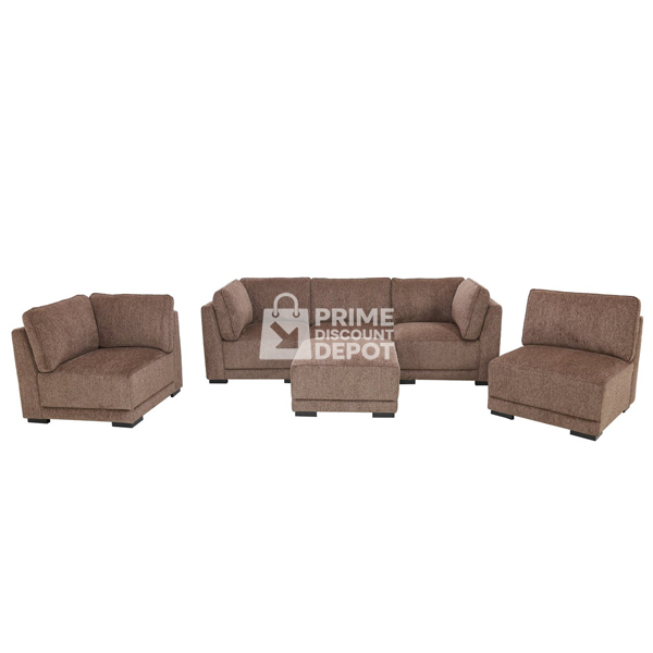 Belize 6-Piece Fabric Modular Sectional – upto 90% OFF