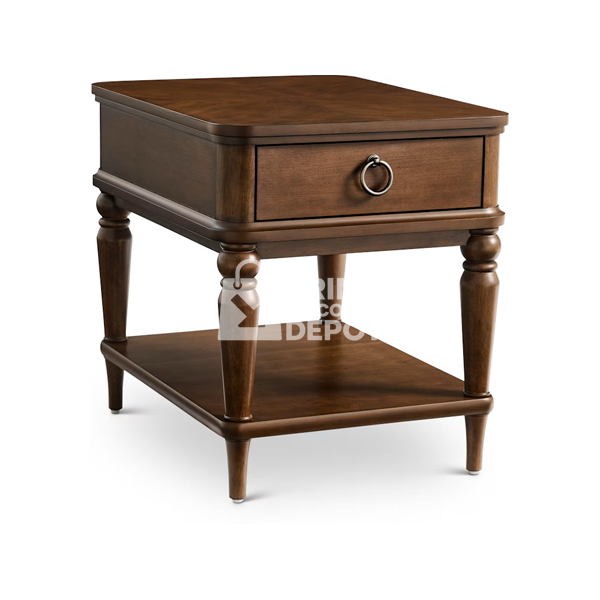Bellevue End Table — Whiskey Brown - Image 2