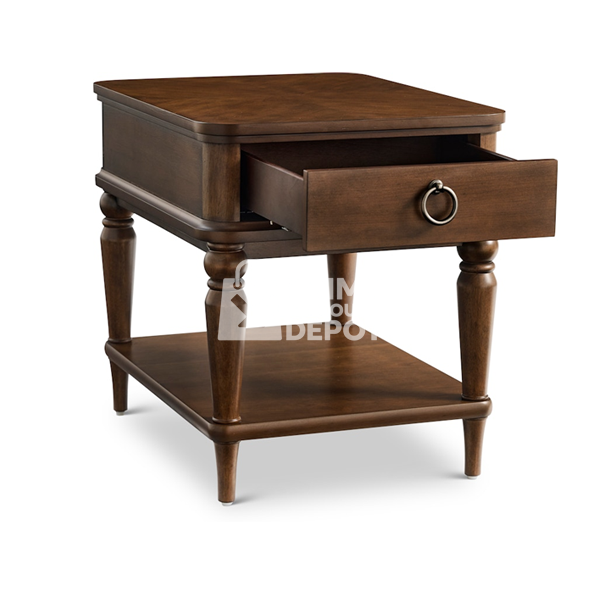 Bellevue End Table — Whiskey Brown - Image 3