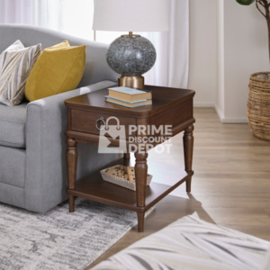 Bellevue End Table — Whiskey Brown